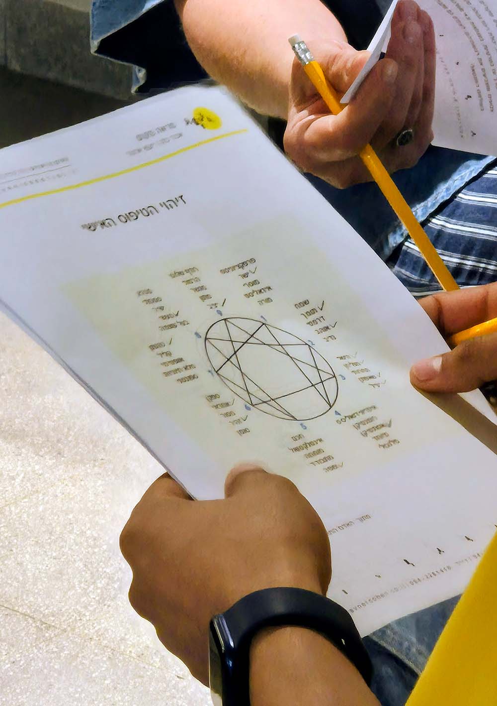 מנהיגות אחיות משפיעה בדרך האניאגרם